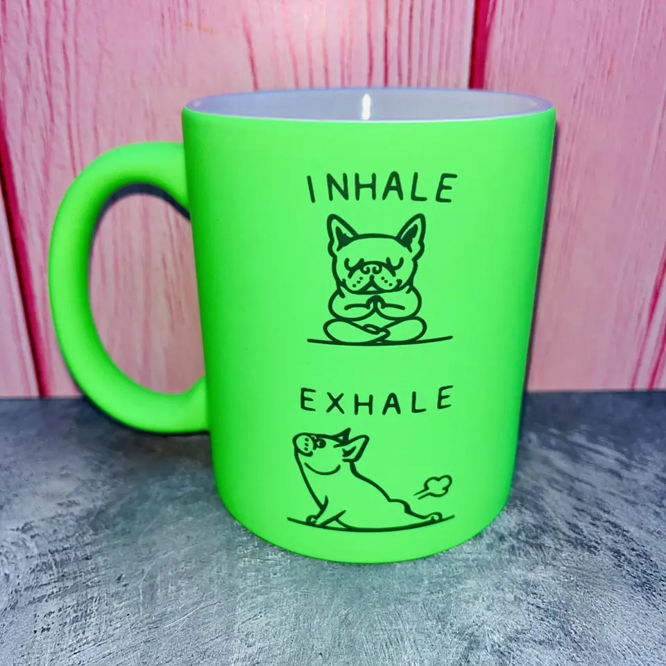 Taza Fluo Perrito