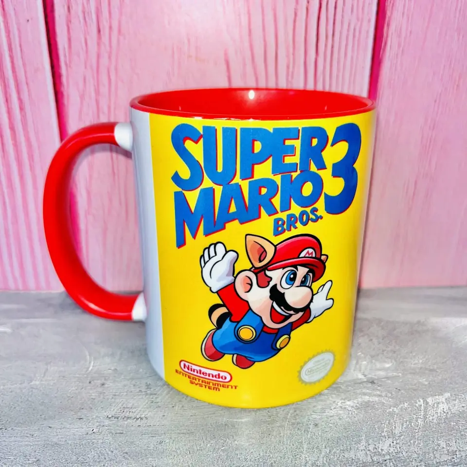 Taza Súper Mario 3