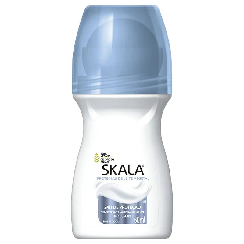DESODORANTE SKALA ROLL ON 60 ML (PROTEINA DE LECHE VEGETAL)