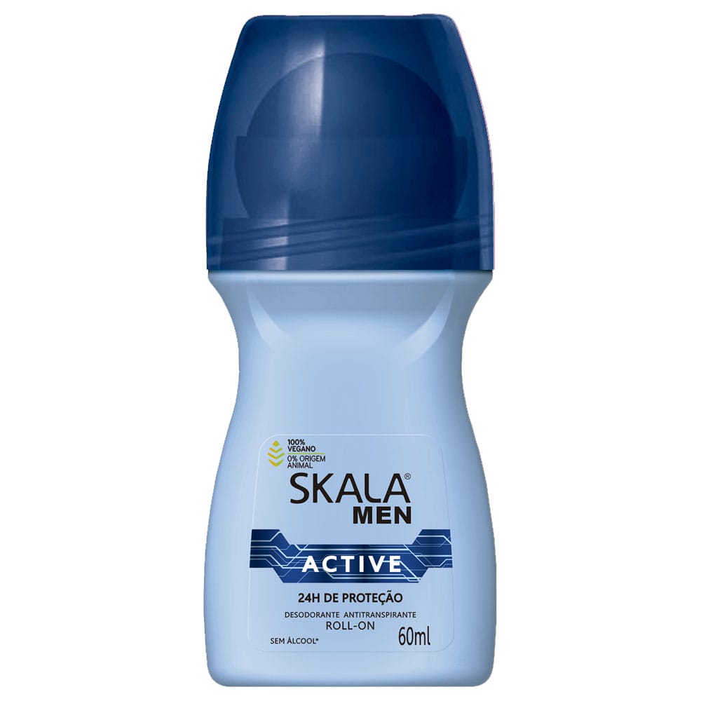 DESODORANTE SKALA ROLL ON 60 ML ACTIVE MEN