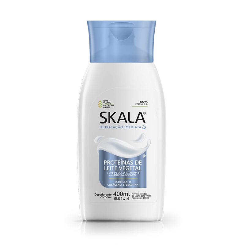 CREMA CORPORAL SKALA HIDRATANTE PROTEINA DE LECHE VEGETAL 400ML (100% VEGANO)