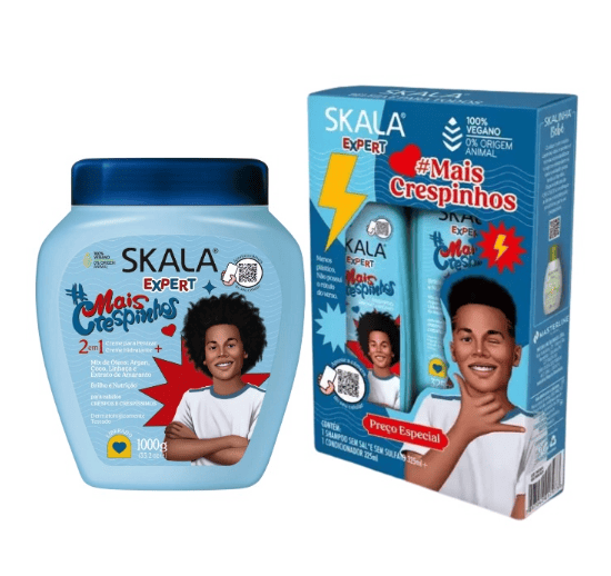 Pack Shampoo y Acondicionador MAIS Crespinhos Skala