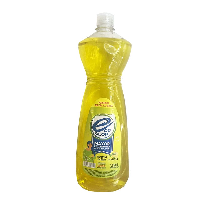 JABON DETERGENTE ESPUMA ACTIVA 1.25LTS ECOCLOR