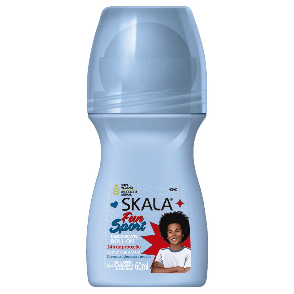 DESODORANTE SKALA ROLL ON 60ML PARA NIÑOS (NIÑOS MAYORES 8 AÑOS)