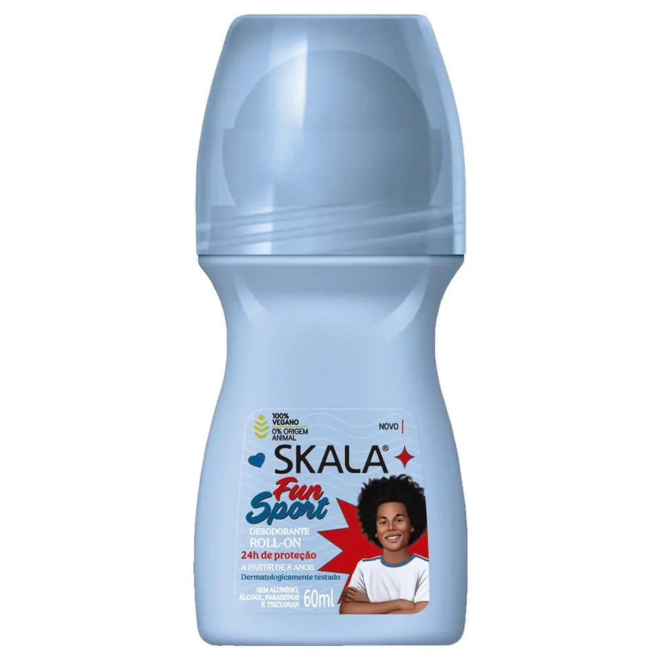 DESODORANTE SKALA ROLL ON 60ML PARA NIÑOS (NIÑOS MAYORES 8 AÑOS)