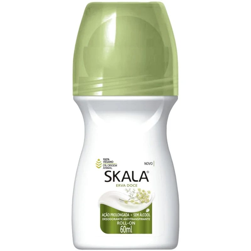 DESODORANTE SKALA ROLL ON 60ML ERVA DOCE (HINOJO)