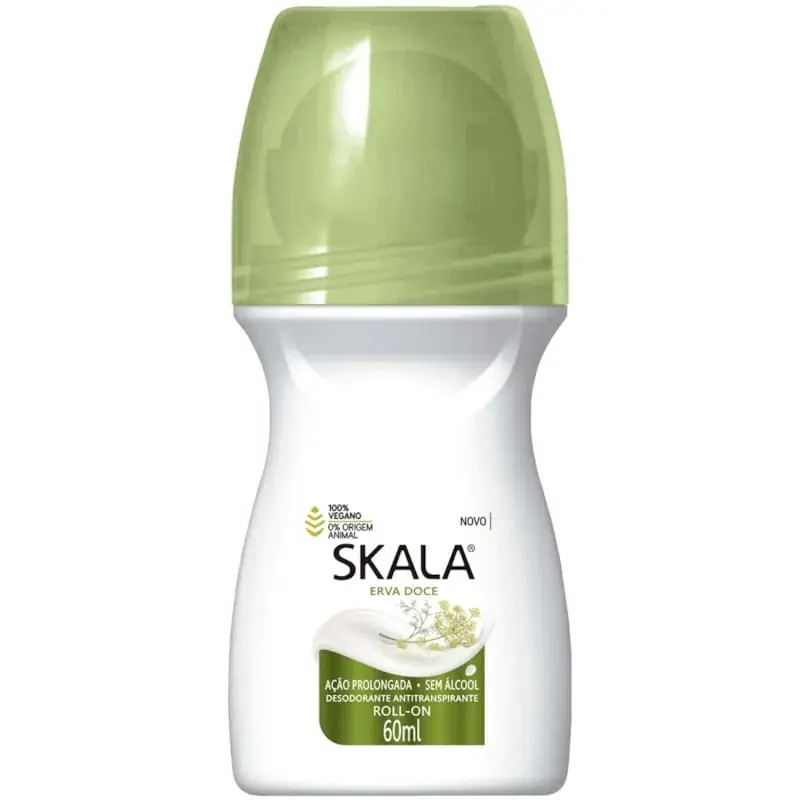 DESODORANTE SKALA ROLL ON 60ML ERVA DOCE (HINOJO)