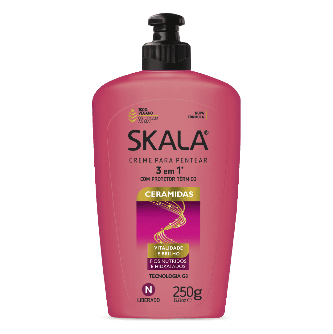 MINI CREMA DE PEINAR SKALA CERAMIDAS CON PROTECTOR TERMINO (NUTRICION)