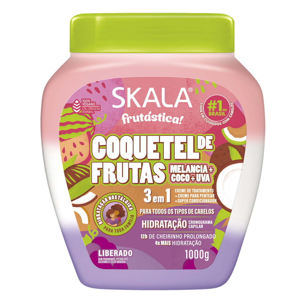 Crema de Traramiento Coquetel (Mix) de Frutas  (HIDRATACIÓN)