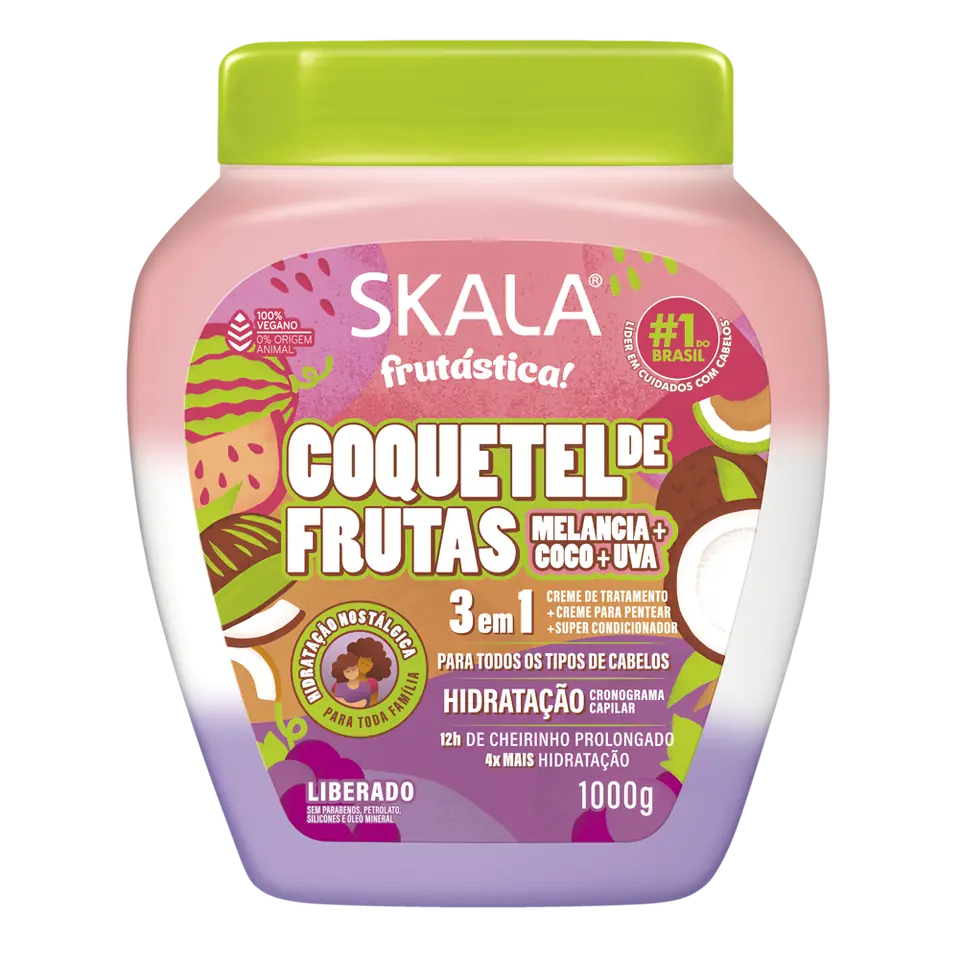 Crema de Traramiento Coquetel (Mix) de Frutas  (HIDRATACIÓN)