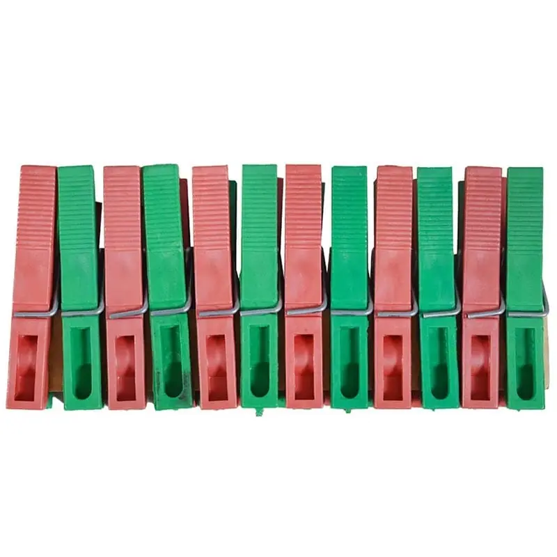 Palillo para ropa x 12 (Plastico o Madera)