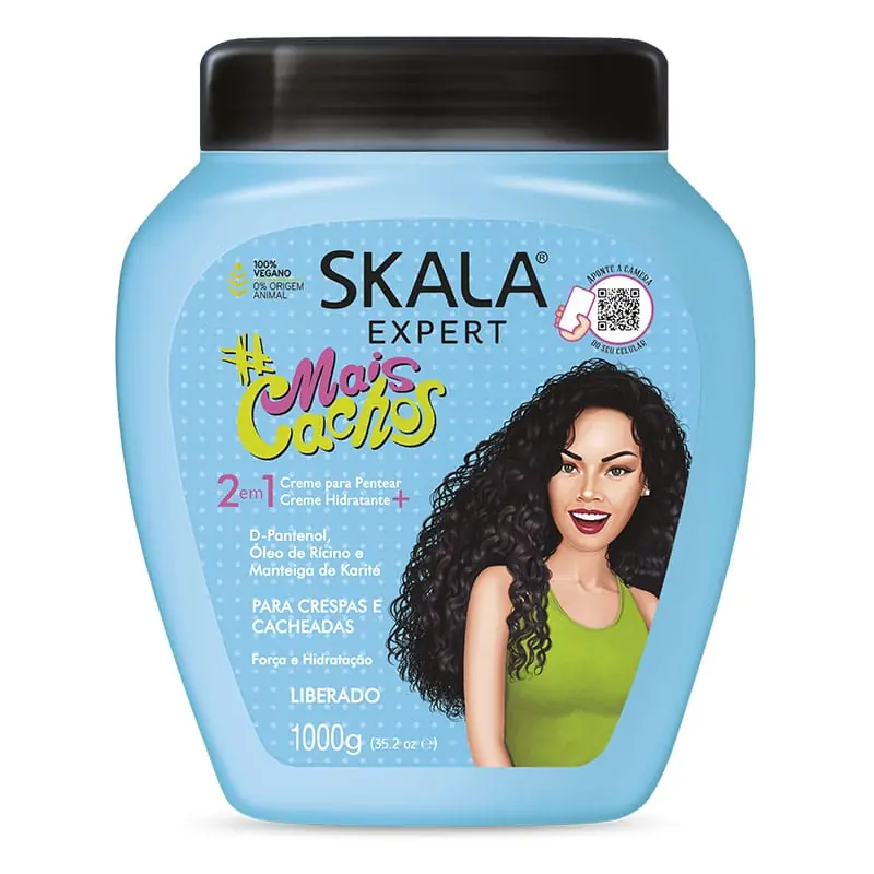 CREMA DE TRATAMIENTO SKALA #MÁS RIZOS (MAIS CACHOS)