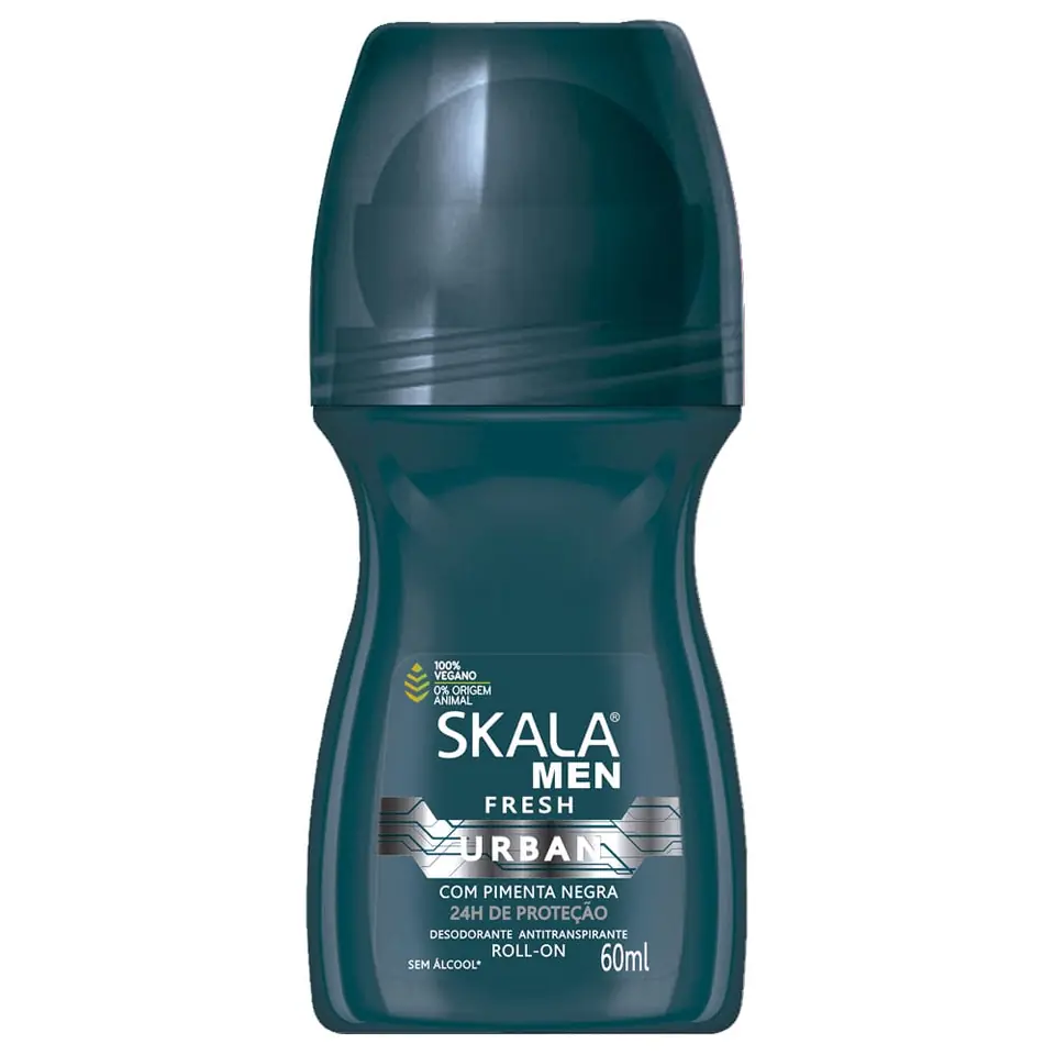 DESODORANTE SKALA ROLL ON 60 ML URBAN  FRESH CON PIMIENTA - RIQUISIMO!!