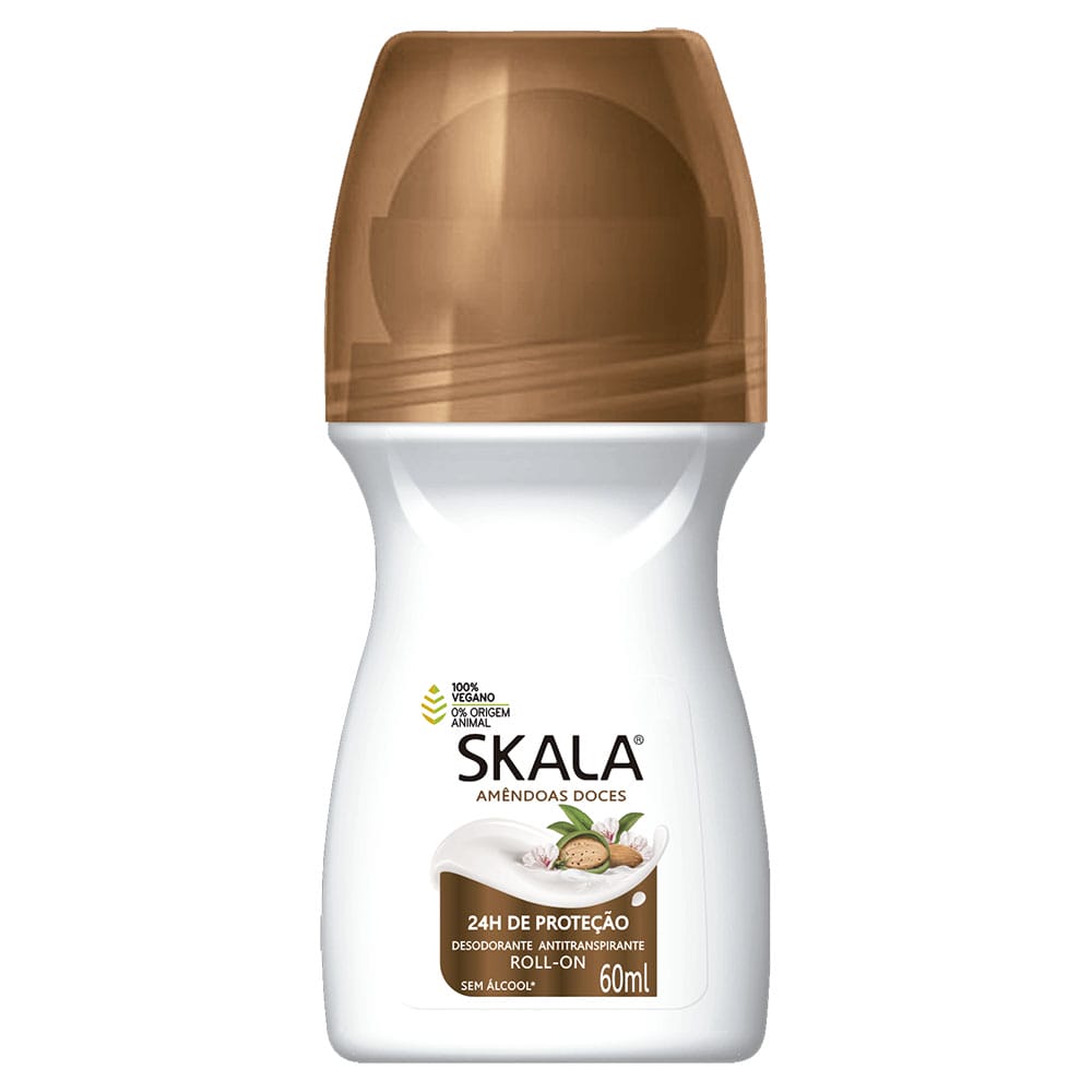 DESODORANTE SKALA ROLL ON 60ML ALMENDRAS DULCES (AMENDOAS DOCES)