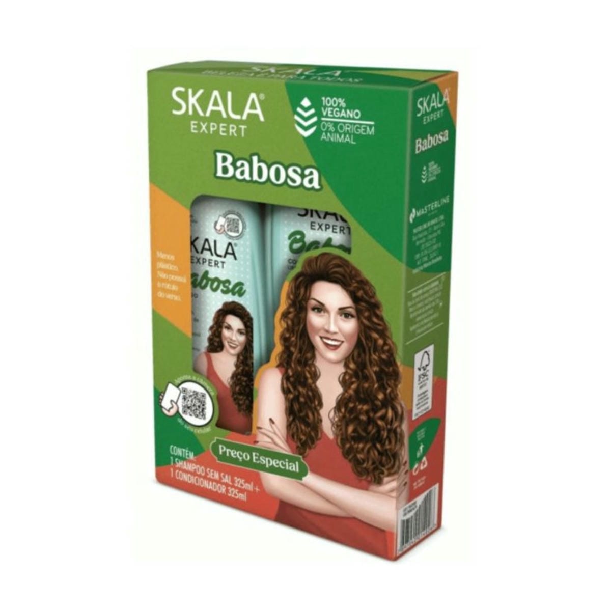 SHAMPOO SIN SAL Y ACONDICIONADOR SKALA BABOSA 325ML