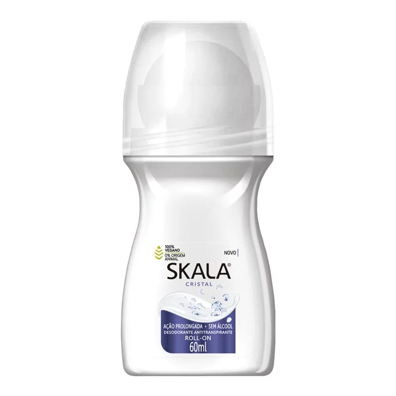 DESODORANTE SKALA ROLL ON 60ML CRISTAL