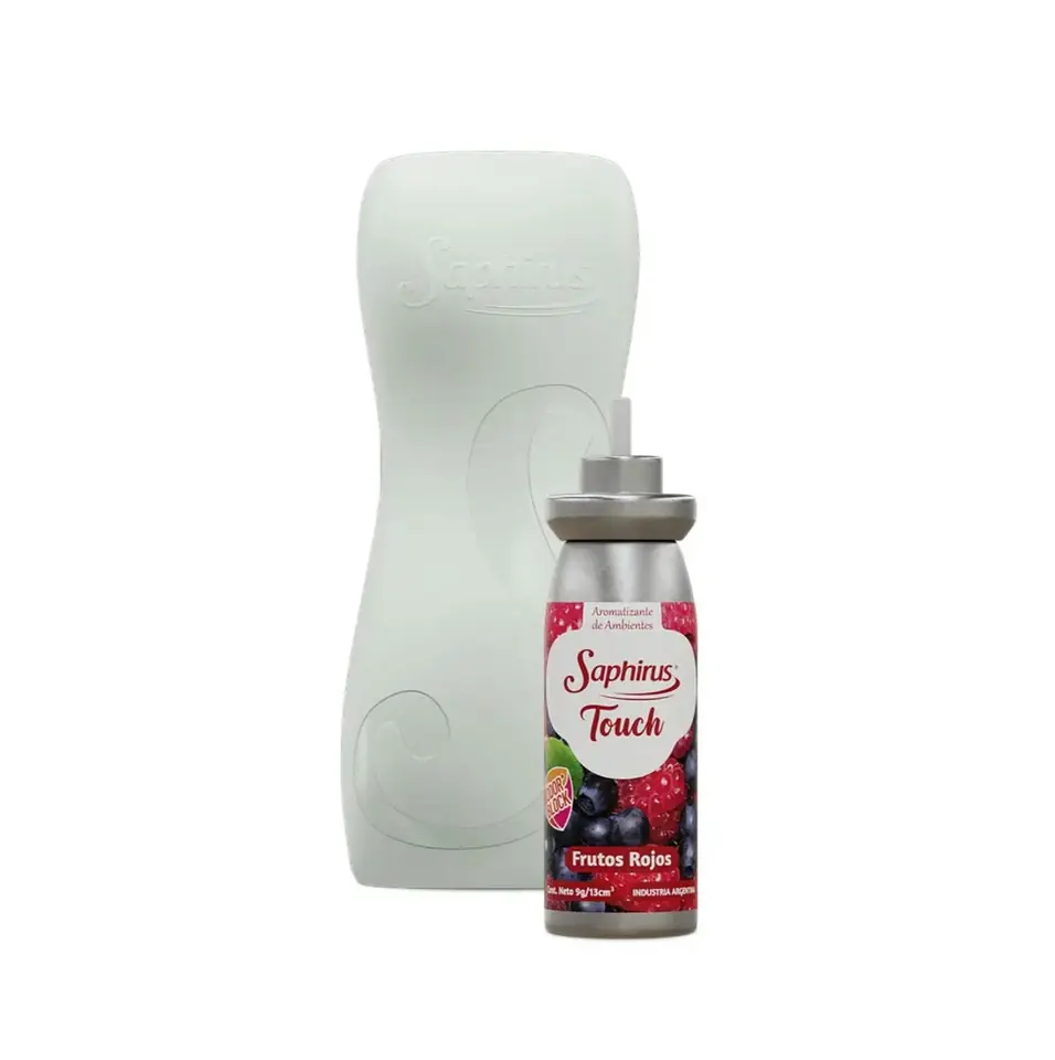 PERFUMADOR TOUCH KIT DISPOSITIVO Y REPUESTO  9 GRS/13 ML- VARIAS FRAGANCIAS - SAPHIRUS