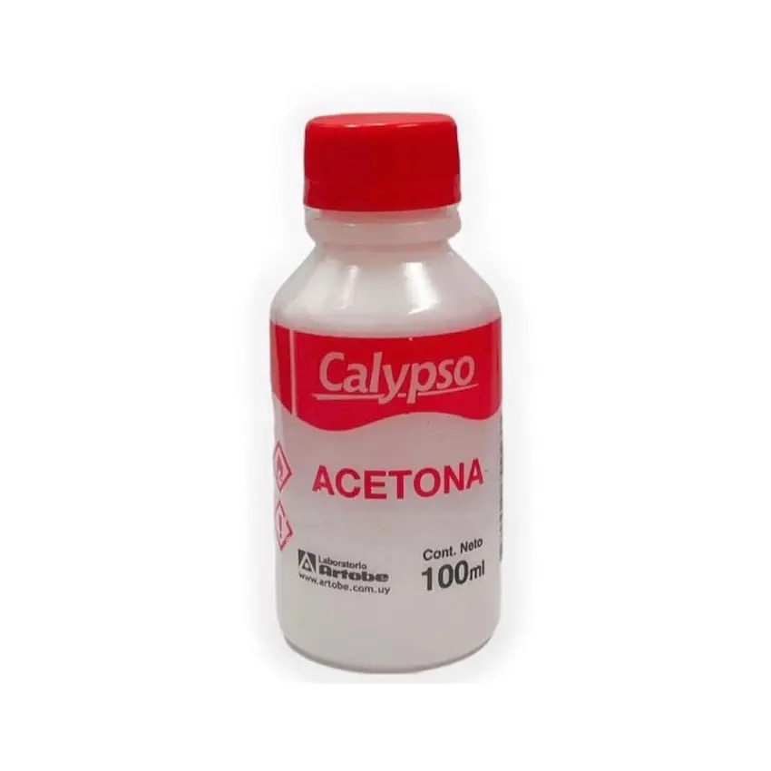 ACETONA CALYPSO 100ML QUITA ESMALTE DE UÑAS