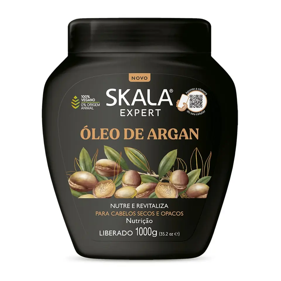 CREMA DE TRATAMIENTO SKALA OLEO DE ARGAN (NUTRICION) PARA CABELLOS SECOS, ALBOROTADOS Y OPACOS