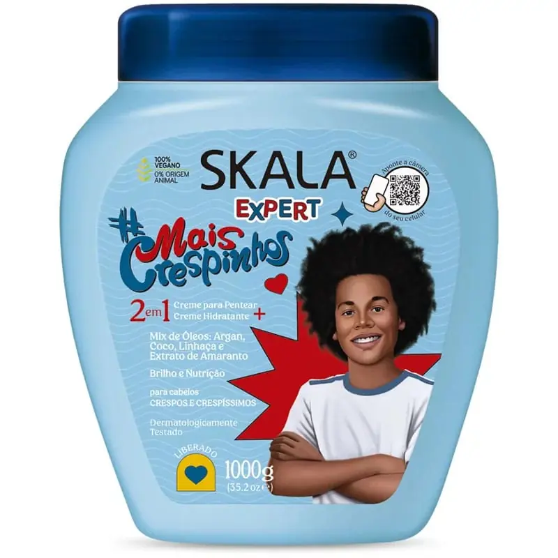 CREMA DE TRATAMIENTO SKALA MAIS CRESPINHOS - CABELLIOS RIZADOS Y CRESPOS (NUTRICION)