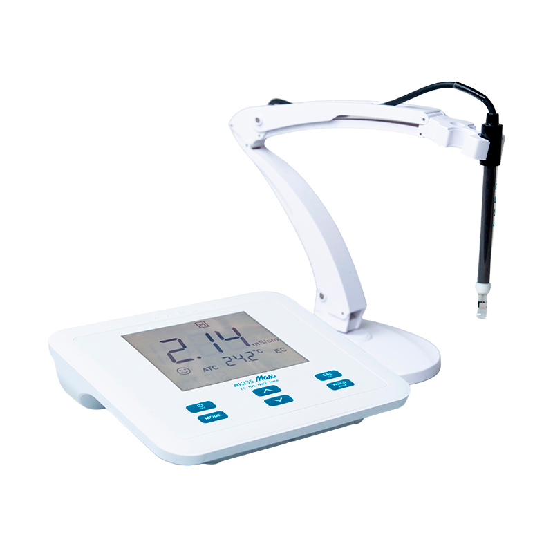 AKSO AK135- Medidor de EC/TDS/Salinidad de sobremesa Max