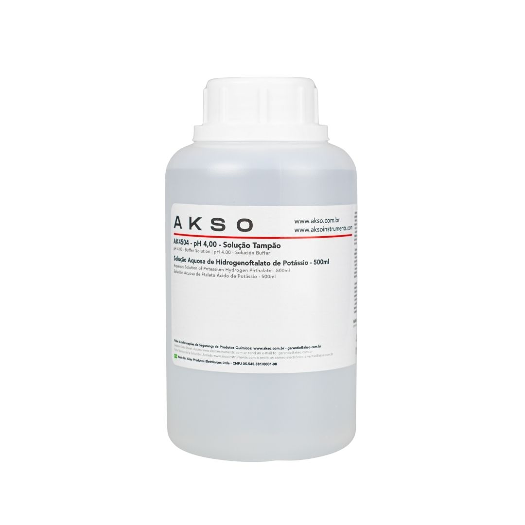 AKSO AK4504- Solución de calibración de pH 4,01.