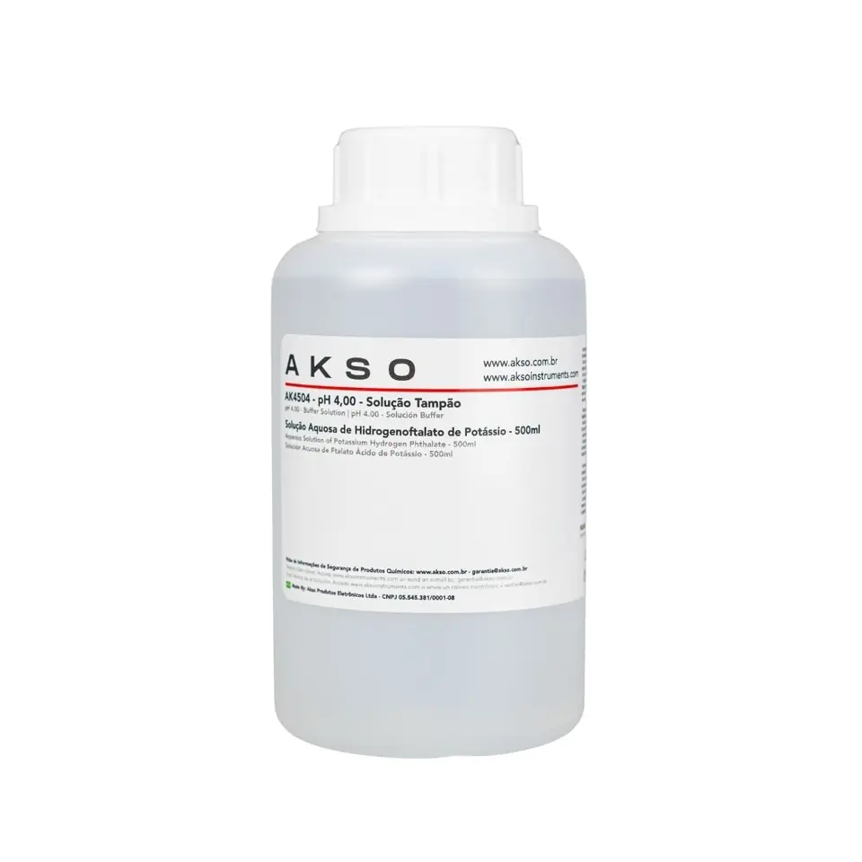 AKSO AK4504-5- Solución de calibración de pH 4,01. 500ml