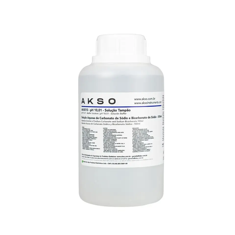 AKSO AK4510-5- Solución de calibración con pH 10,01, 500ml