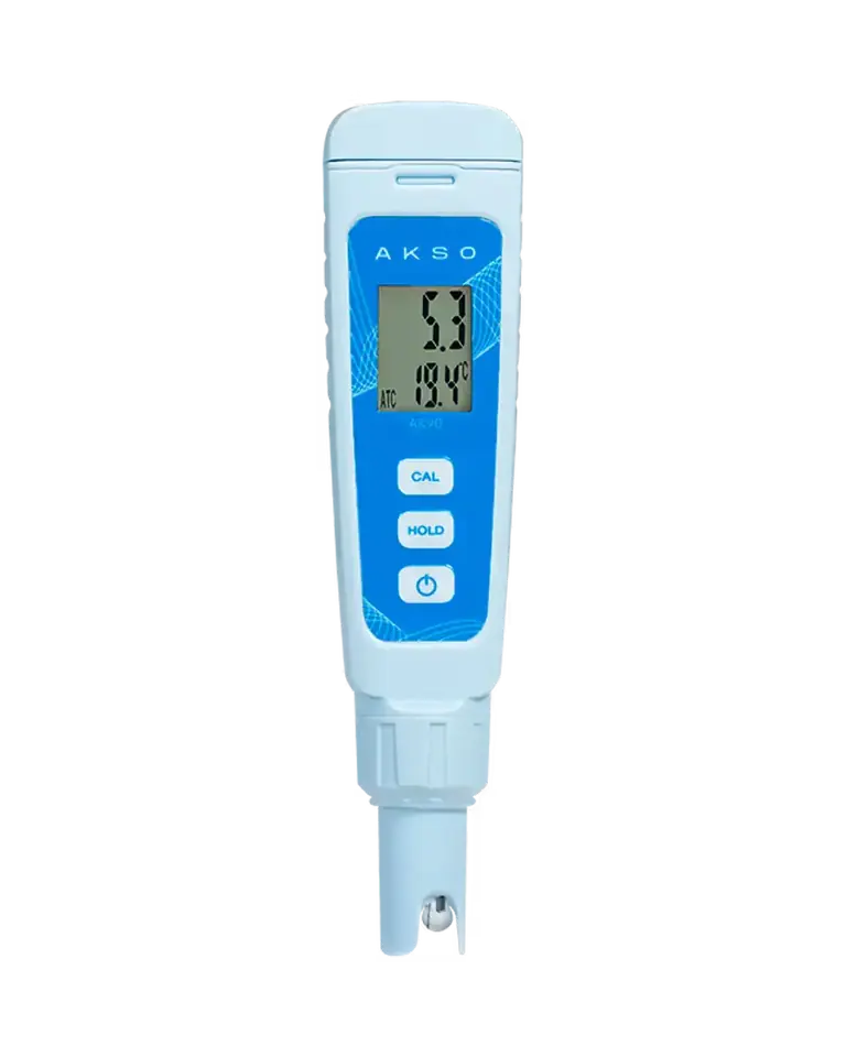 AKSO AK90- Medidor de pH y temperatura de bolsillo