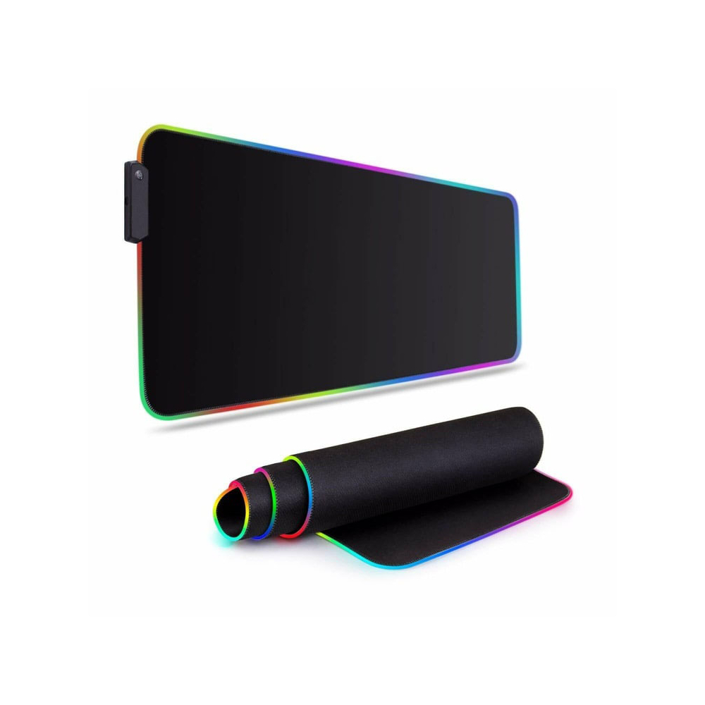 Mouse Pad Gamer Alfombra Teclado Mouse Luz Led 30x80cm