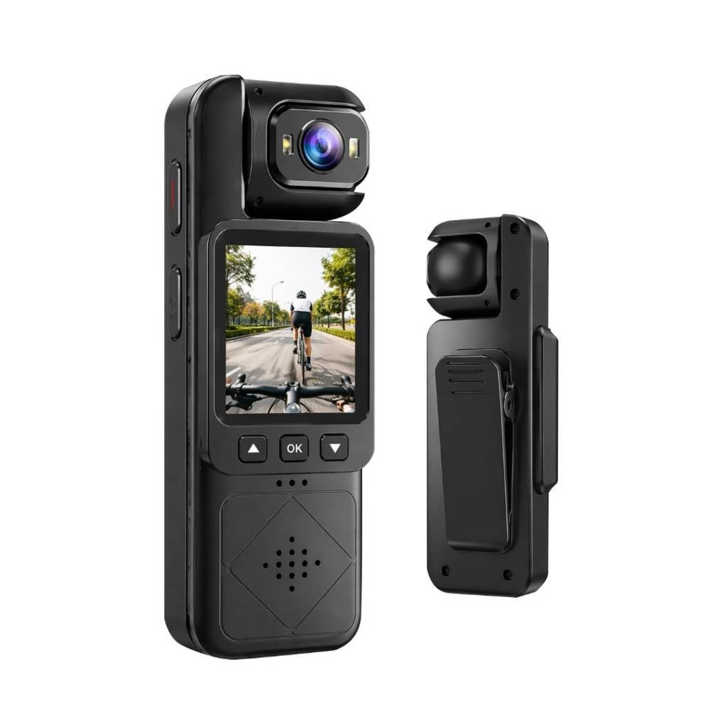 Cámara Digital Deportiva Mini Clip Fotos Video HD Pantalla 2'' Recargable