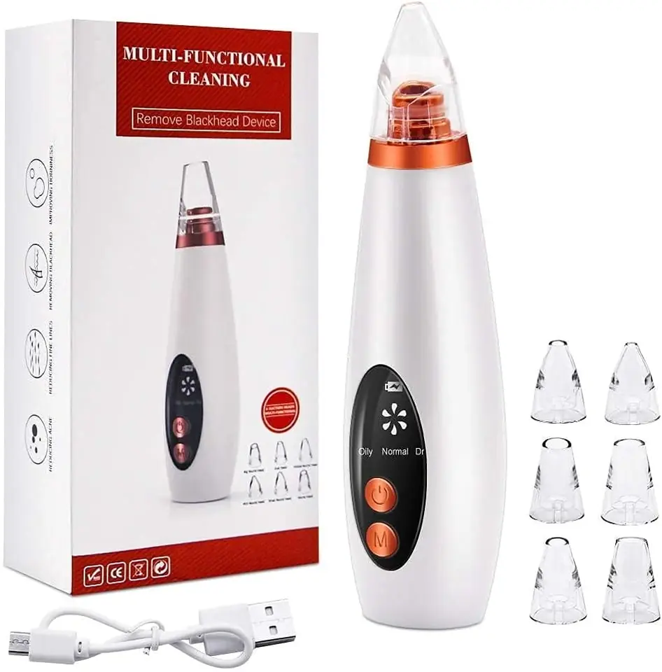 Extractor Removedor Limpieza Facial Puntos Negros Recargable