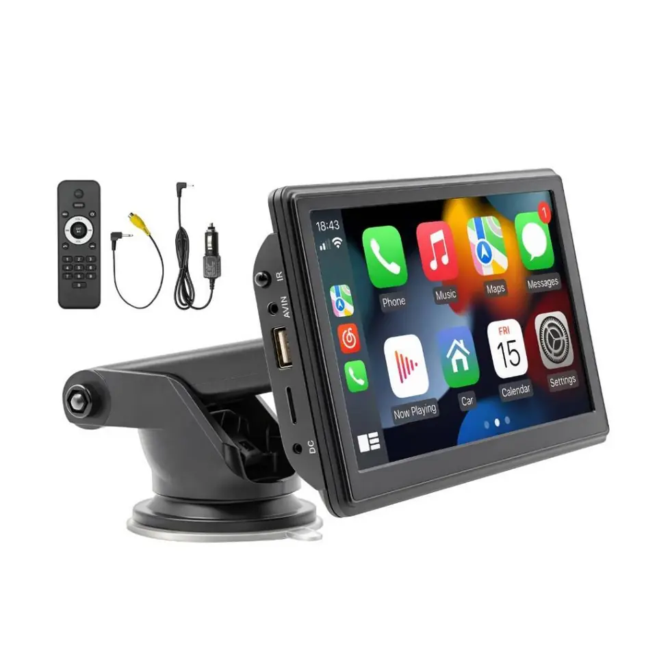 Pantalla Carplay Auto Táctil 7 Universal Wifi Bluetooth
