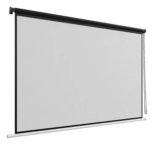 Pantalla Manual Proyección Cortina 100 Pulgadas Para Proyectores