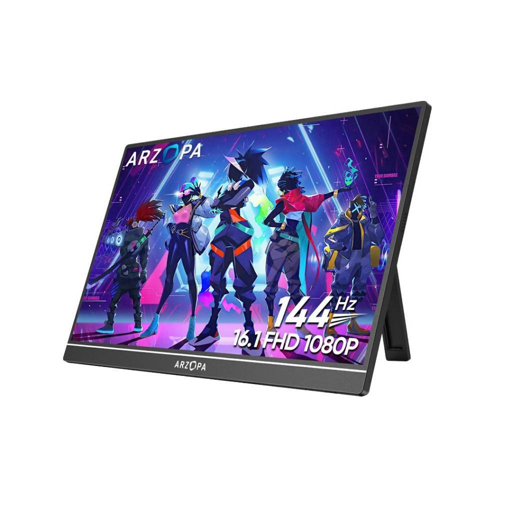 Monitor Pantalla Portátil 16.1 Gamer Delgada 1080HD
