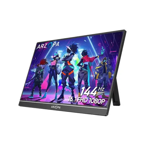 Monitor Pantalla Portátil 16.1 Gamer Delgada 1080HD