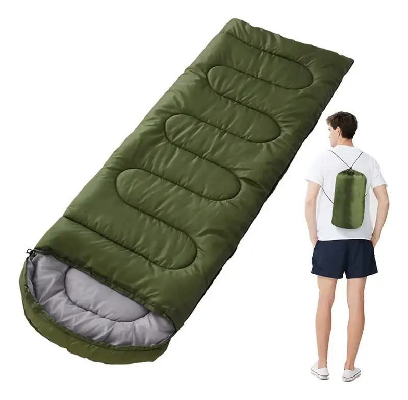Sobre Dormir Portátil 2m Capucha Térmico Camping Impermeable