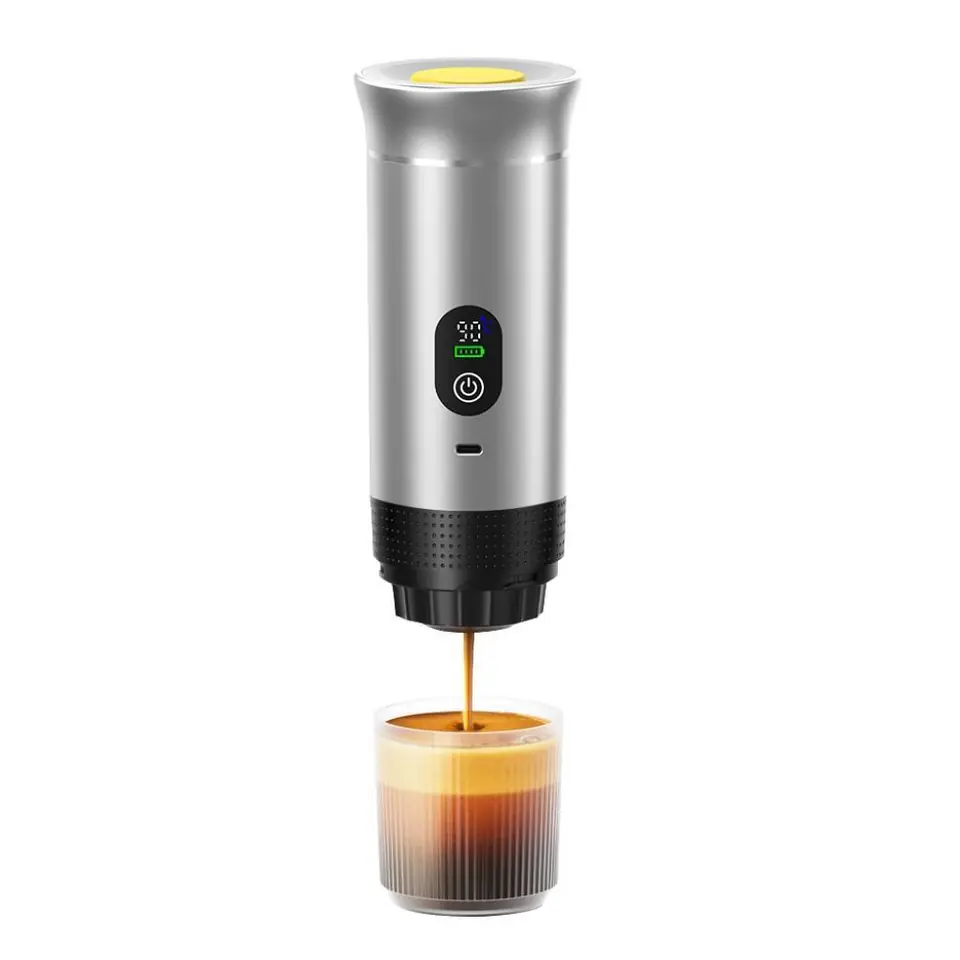 Cafetera Portátil Recargable Usb 3 En 1 Cápsulas Café Molido