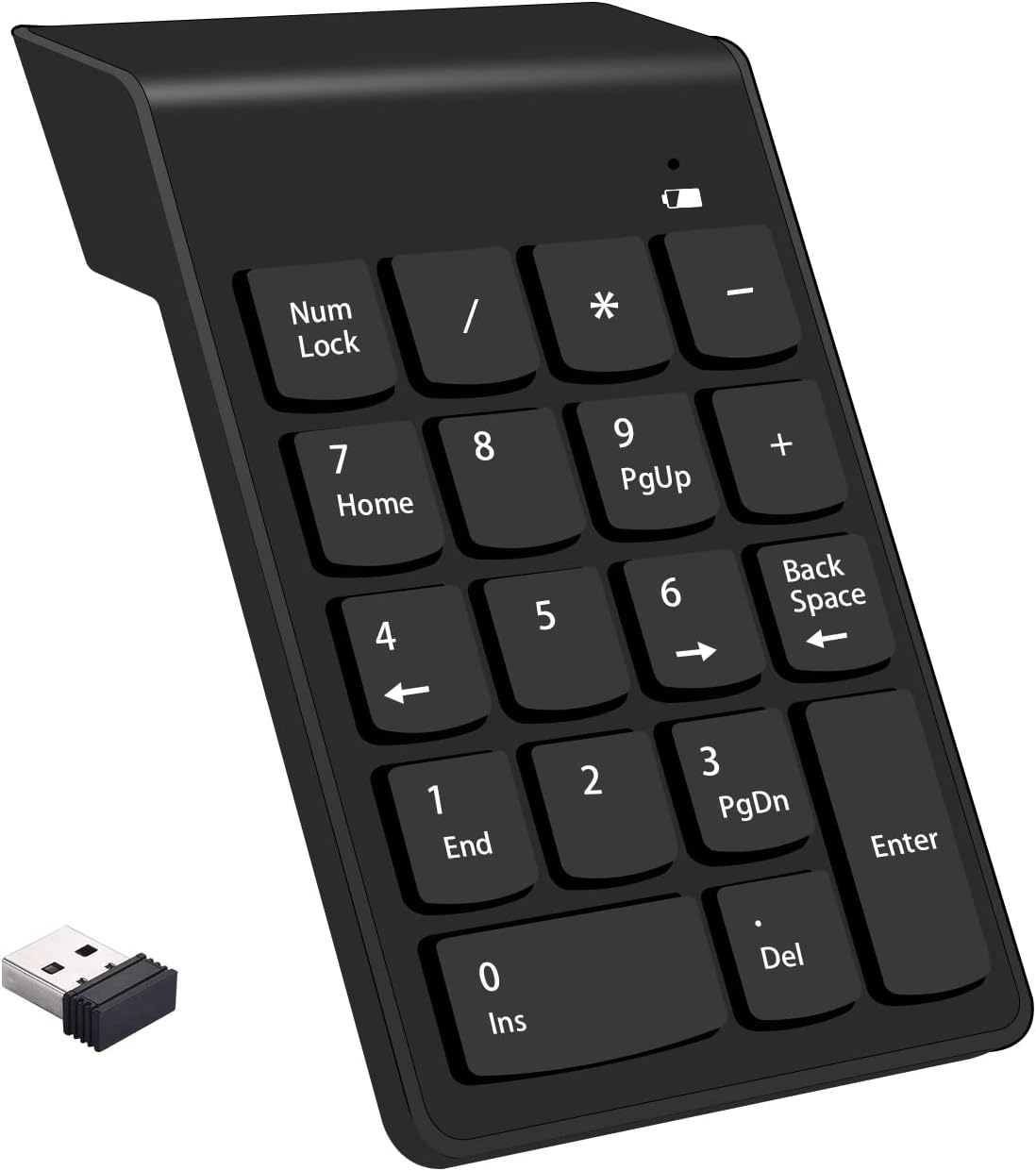 Teclado Numérico Inalámbrico Portátil Usb Notebook Mini