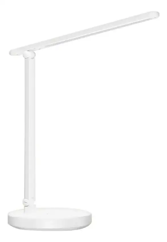 Lampara Led Recargable Escritorio 3 Niveles De Intensidad Color Blanco