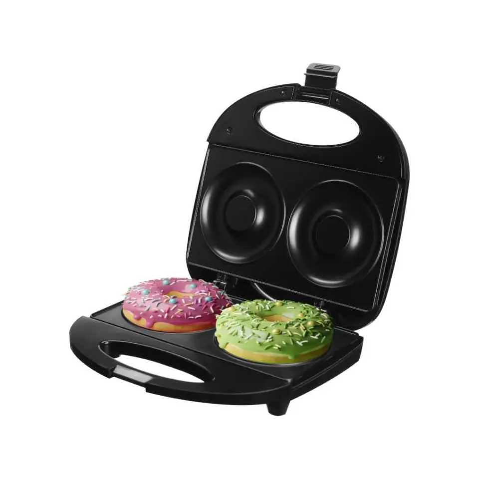 Maquina Para Donas Antiadherente Eléctrico Acero Inoxidable