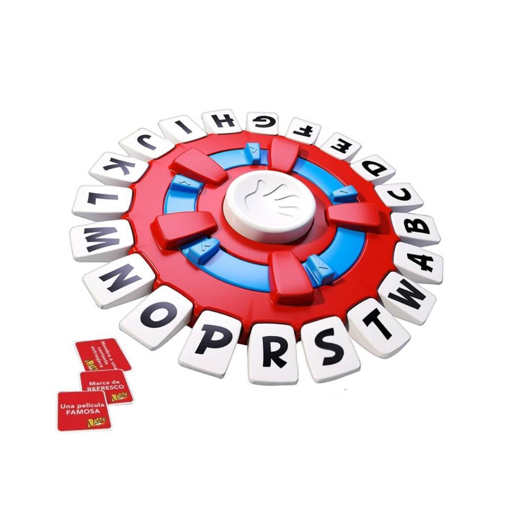 Juego De Mesa Basta Piensa Palabras Educativo Ruleta Letras