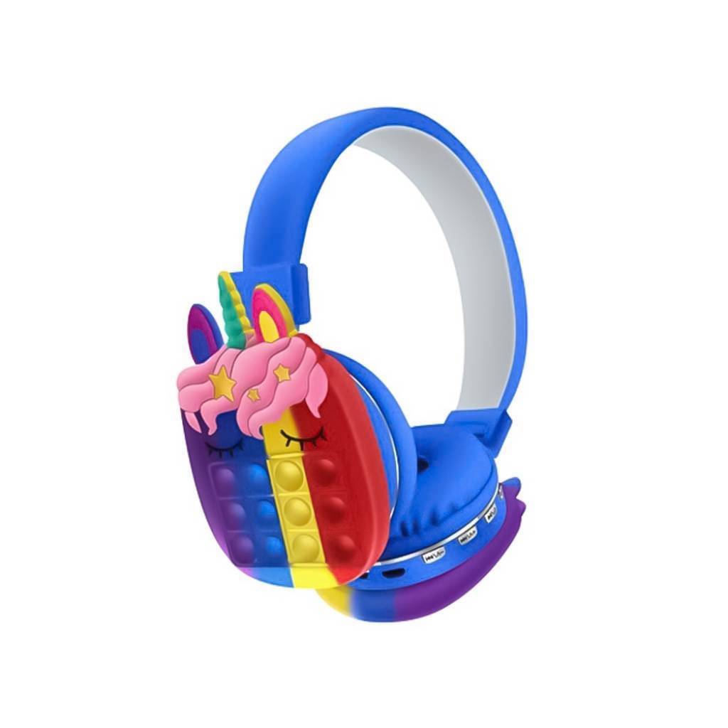 Auricular Bluetooth Popit Unicornio Inalámbricos Micrófono