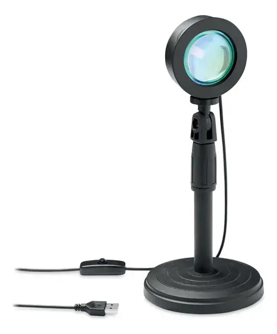 Lampara Mesa Sunset Proyector Atardecer Soporte Extensible