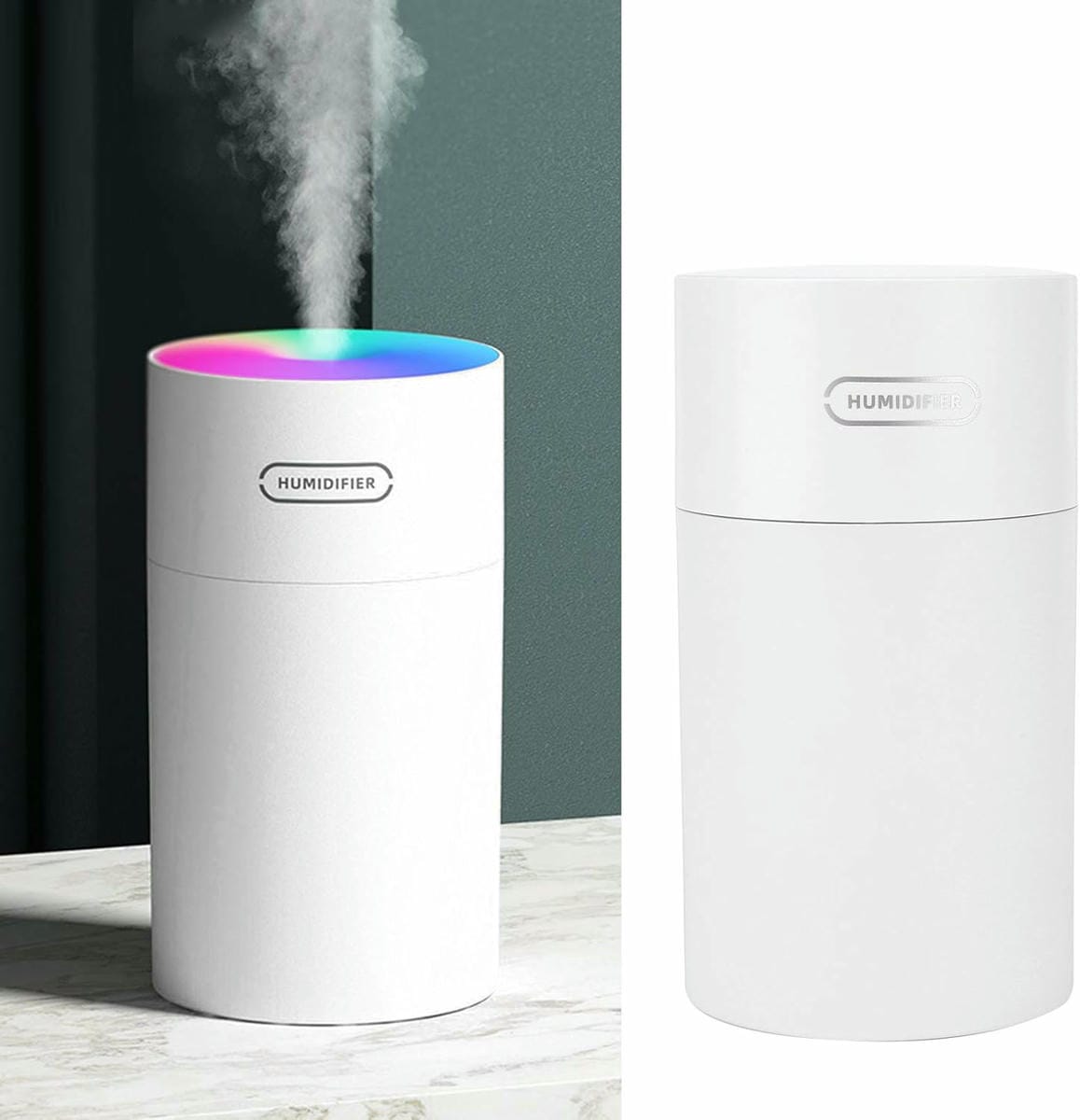 Aromatizador Difusor Vaporizador Humidificador USB Led 300ML