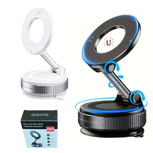 Soporte Auto Escritorio Mesa Magnético 360° Celular Ventosa