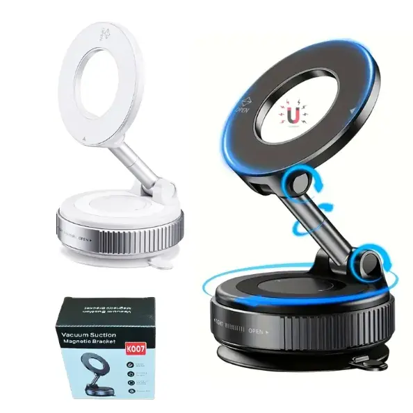 Soporte Auto Escritorio Mesa Magnético 360° Celular Ventosa
