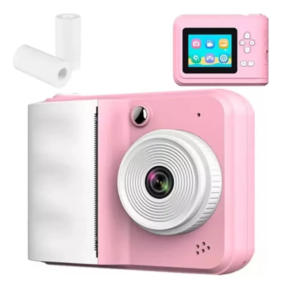 Cámara Instantánea Children's Digital Infantil Color Rosa
