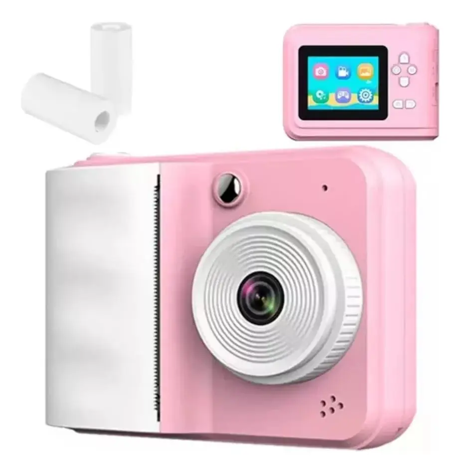 Cámara Instantánea Children's Digital Infantil Color Rosa