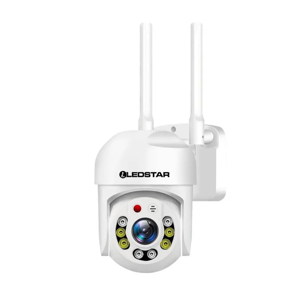 Cámara De Seguridad Vigilancia Exterior Wifi Visión Nocturna